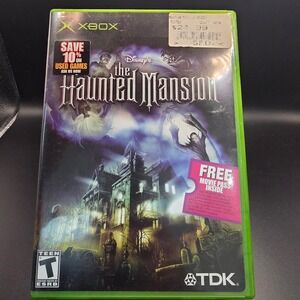 The Haunted Mansion Xbox Disney Video Game CIB